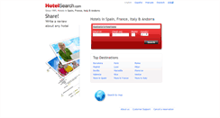 Desktop Screenshot of hotelsearch.com